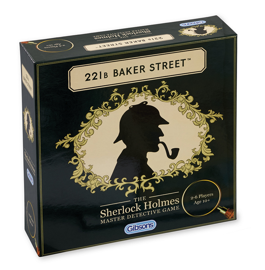 Gibsons 221B Baker Street: The Sherlock Holmes Master Detective Game ...