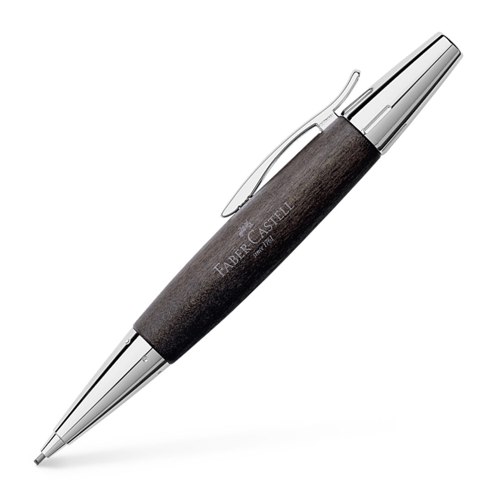 Faber-Castell E-Motion Black Wood Twist Pencil