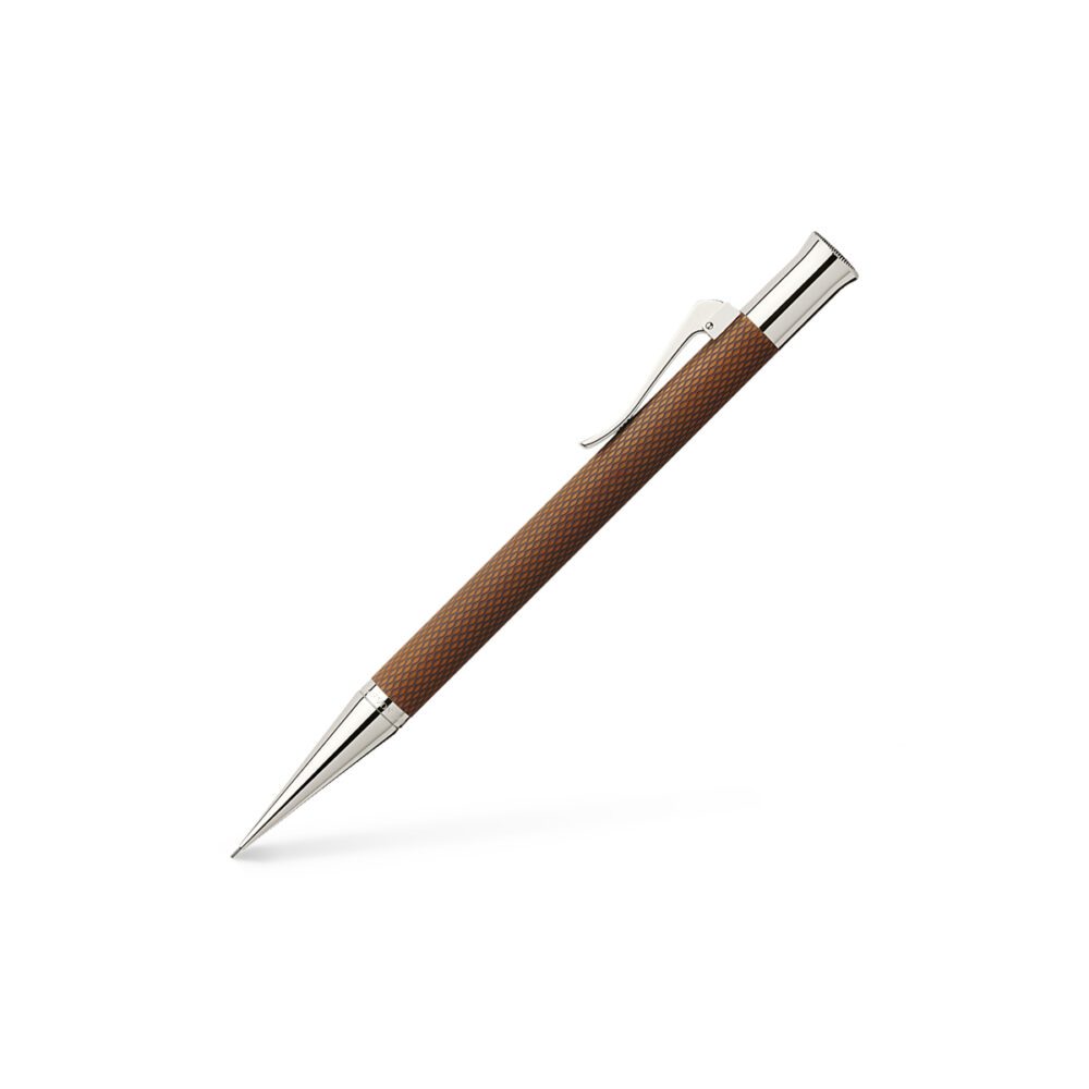 Graf von Faber-Castell Guilloche Propelling Pencil Cognac