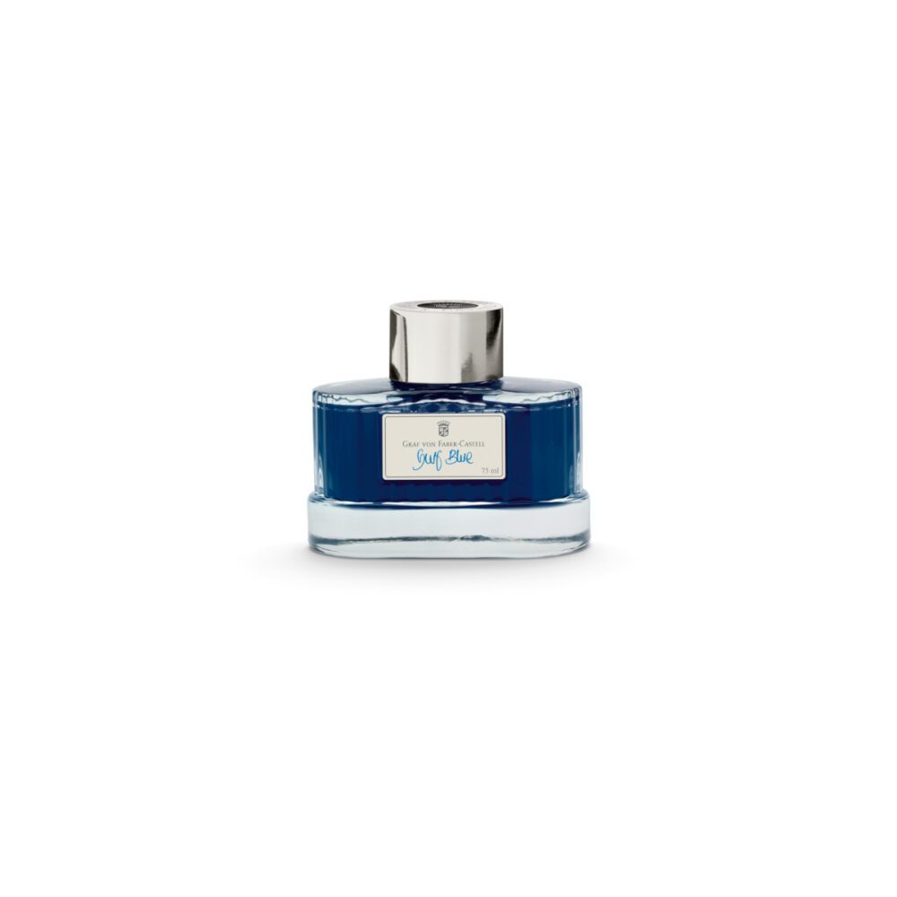 Graf von Faber-Castell 75ml Ink Bottle Gulf Blue