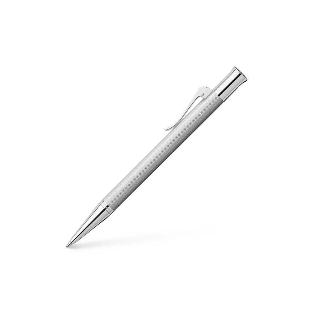 Graf von Faber-Castell Guilloche Ballpoint Pen Rhodium