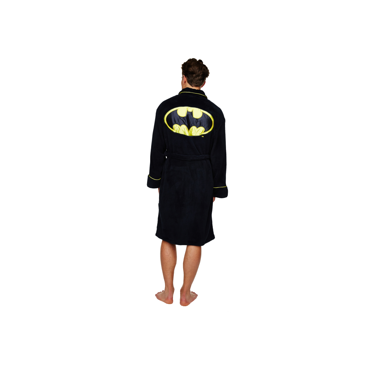 Mens batman dressing discount gown with hood