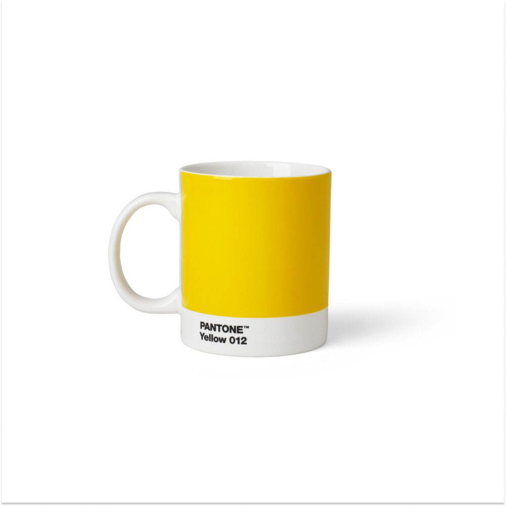 Pantone Porcelain Mug - Yellow