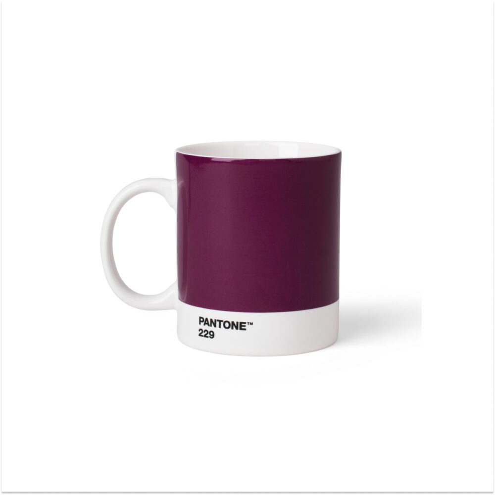 Pantone Porcelain Mug - Aubergine