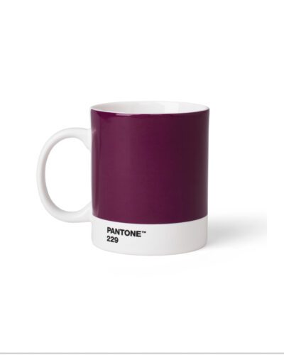 Pantone Porcelain Mug - Aubergine