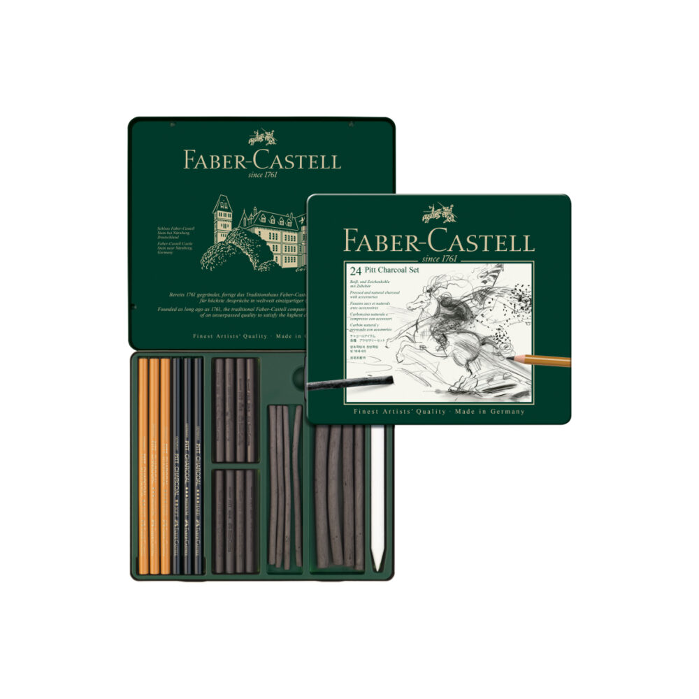 Faber-Castell Pitt Charcoal Set (24 Piece)