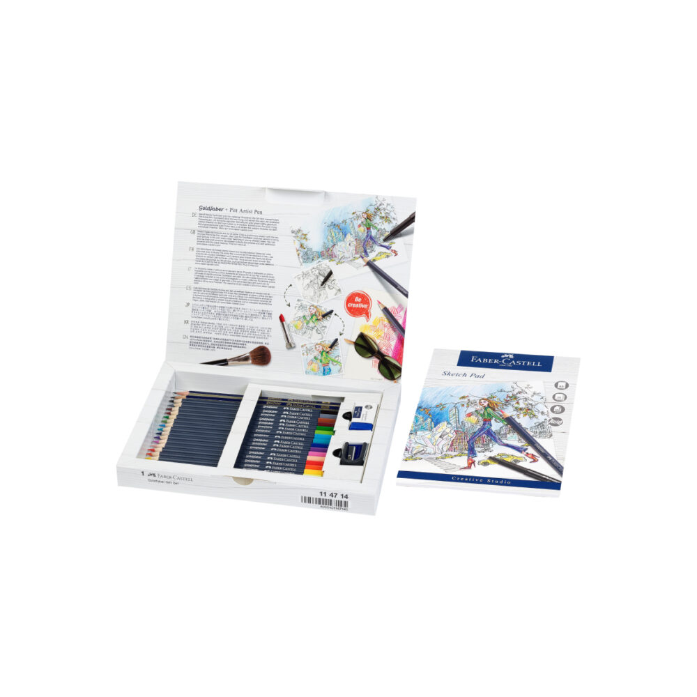 Faber-Castell Goldfaber Colour Pencil Gift Set (23 Piece) - Transition ...