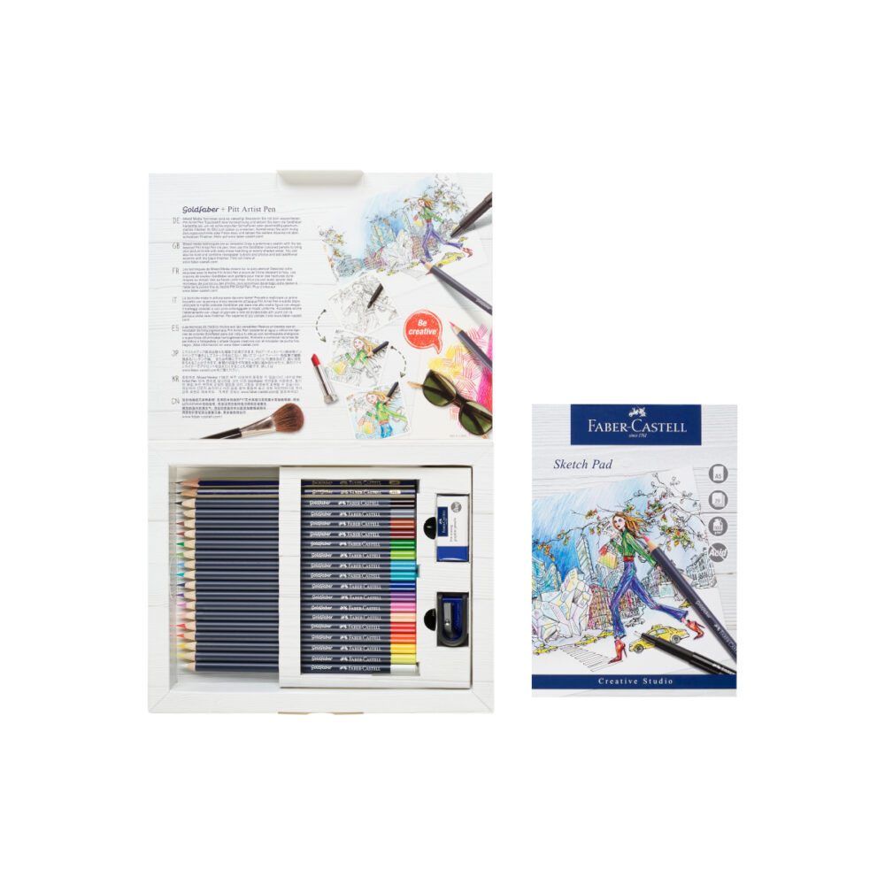 Faber-Castell Goldfaber Colour Pencil Gift Set (23 Piece)