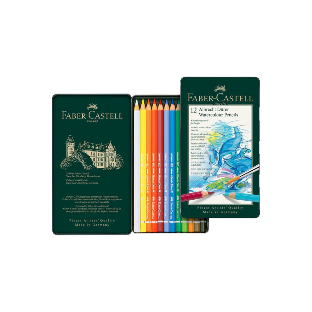 Faber-Castell Albrecht Dürer Artists' Watercolor Pencils (Pack of 12)