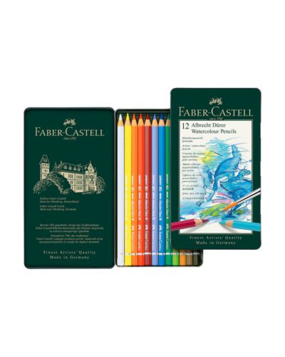 Faber-Castell Albrecht Dürer Artists' Watercolor Pencils (Pack of 12)