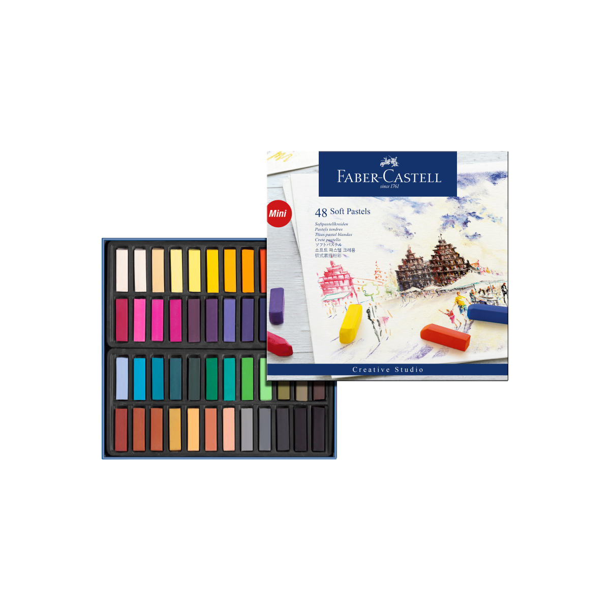 Faber-Castell Mini Creative Studio Oil Pastels (Pack of 48) - Transition  Store