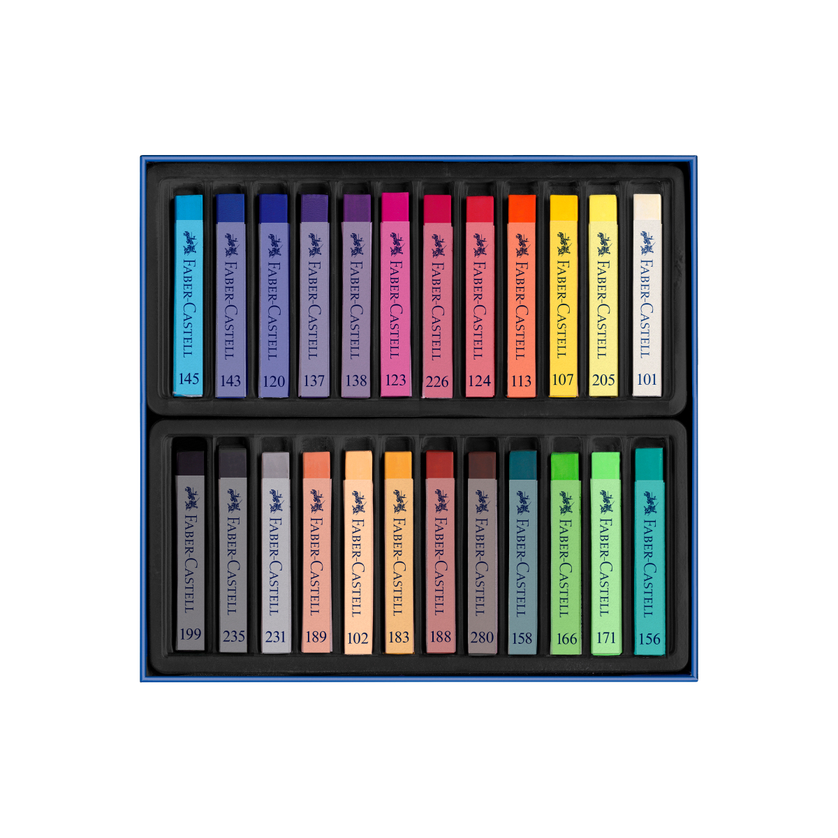 Faber-Castell Creative Studio Soft Pastels (Pack of 24) - Transition Store