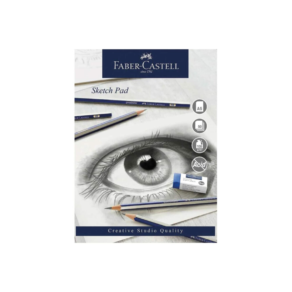 Faber-Castell Creative Studio Sketch Pad A5 (Pad of 50 Sheets)