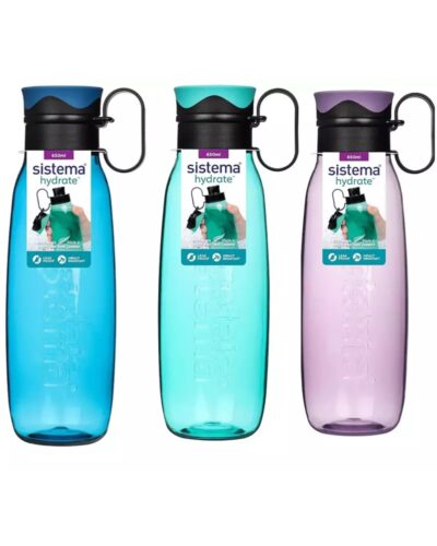 Sistema Tritan Traverse Bottle - Assorted - 650ml