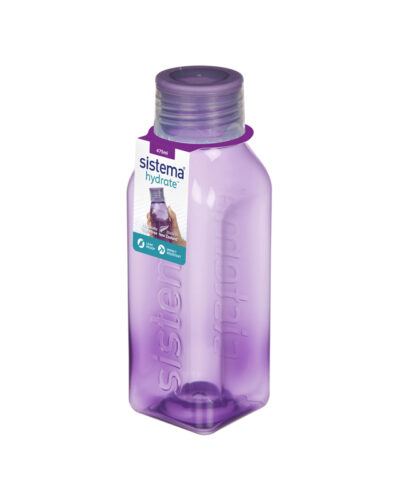 Sistema Square Bottle - Assorted - 475ml