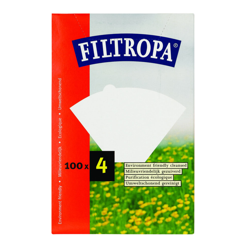 Filtropa Coffee Filter Papers 100 x Size 4