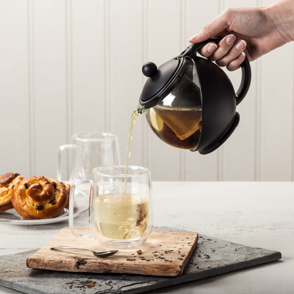 Kilo Glass 2 Cup Teapot with Infuser