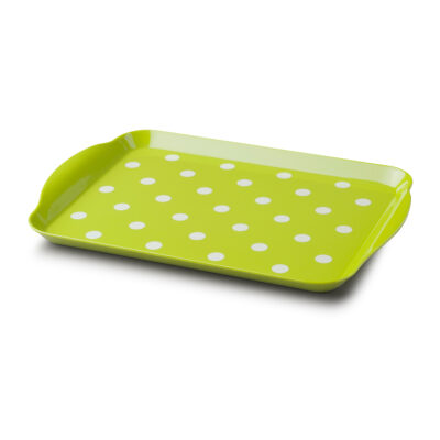 Zeal 30 x 12cm Dotty Tray -  Lime