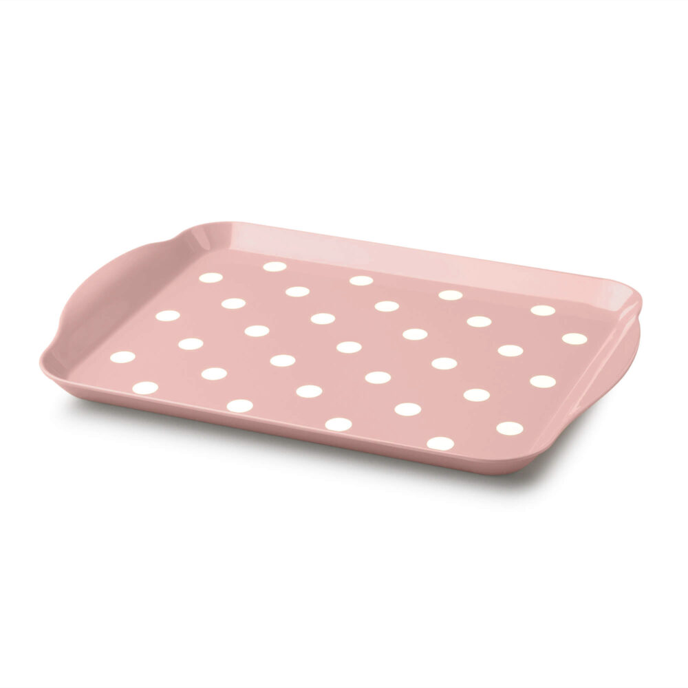 Zeal 30 x 12cm Dotty Tray -  Rose Pink