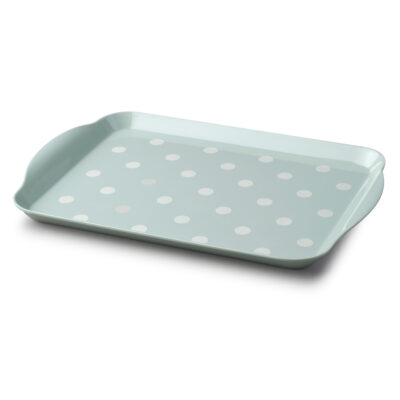 Zeal 39 x 24cm Dotty Tray -  Sage Green