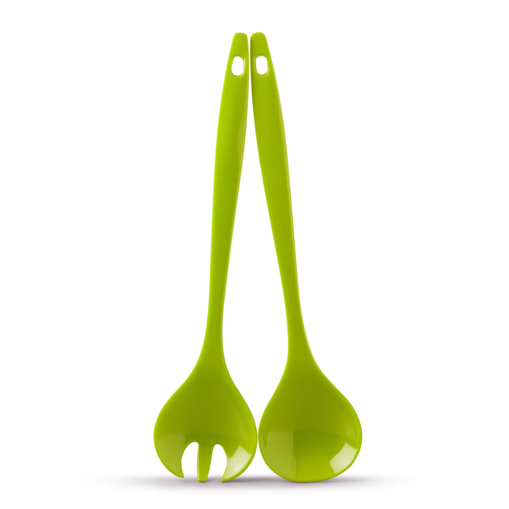 Zeal 28cm Salad Server Set - Lime