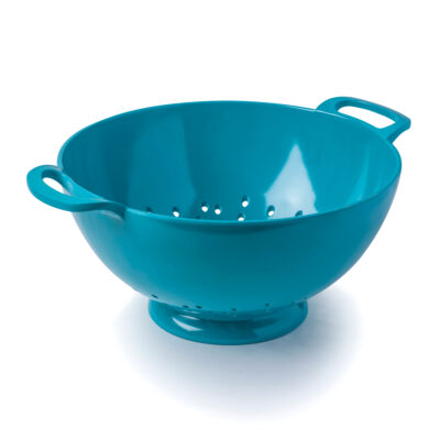 Zeal 24cm Colander -  Aqua