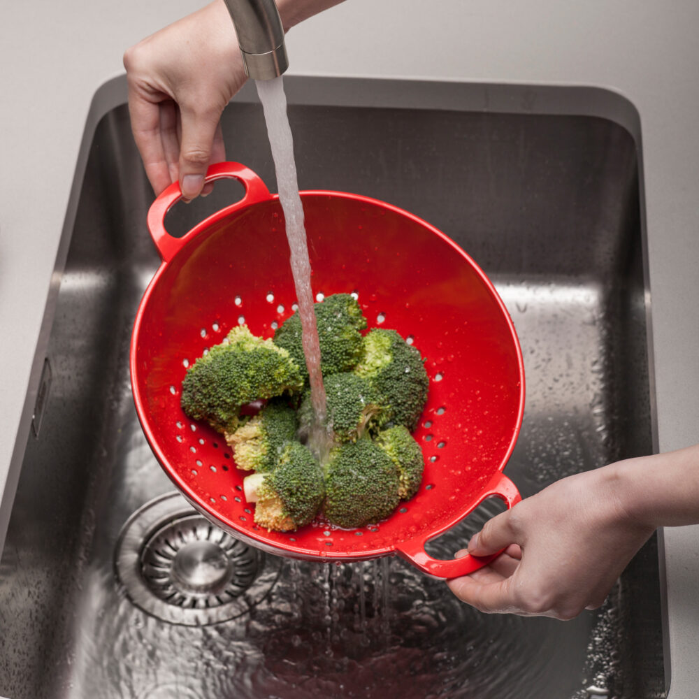 Zeal 24cm Colander -  Red