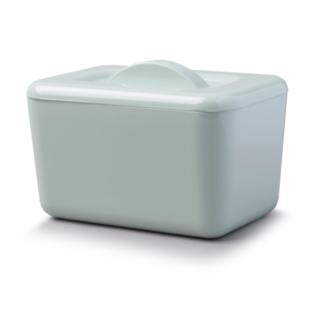 Zeal Double Walled Butter Dish - Sage Green