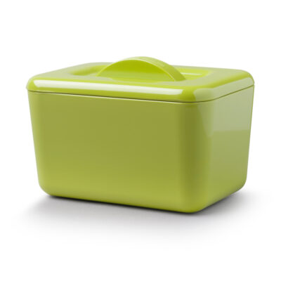 Zeal Double Walled Butter Dish - Lime