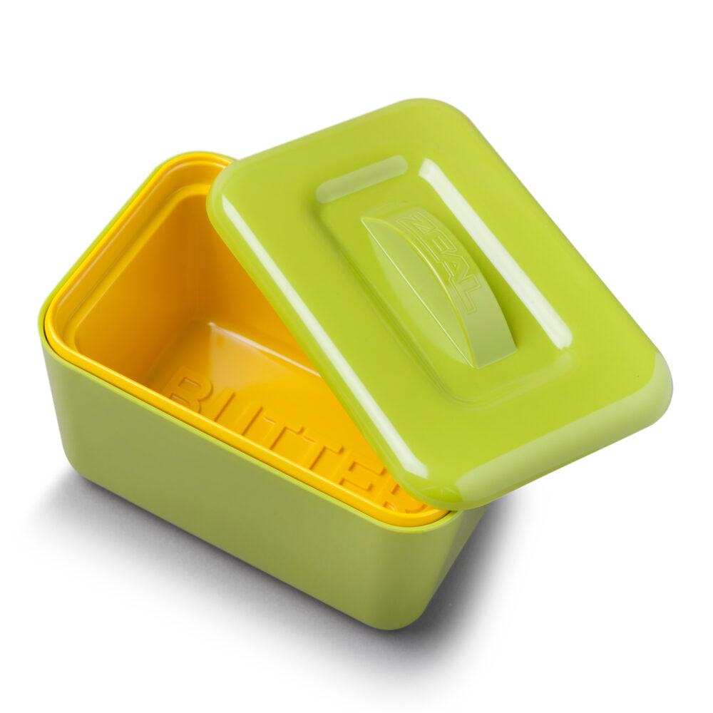 Zeal Double Walled Butter Dish - Lime