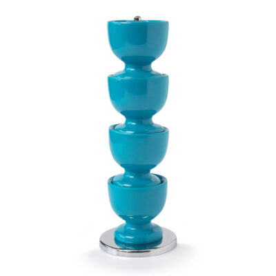 Zeal Stacking Egg Cups on Stand -  Aqua