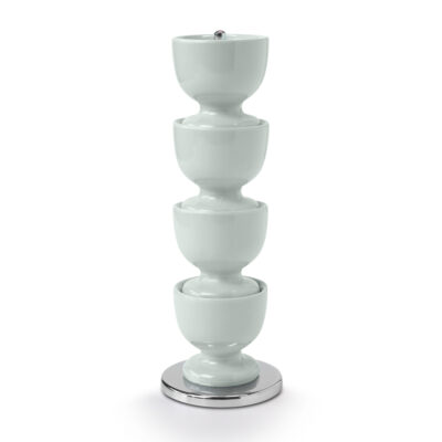 Zeal Stacking Egg Cups on Stand -  Sage Green