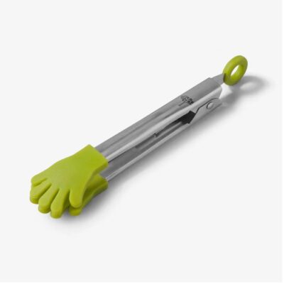 Zeal 21cm Handy Silicone Cooks Tongs - Lime