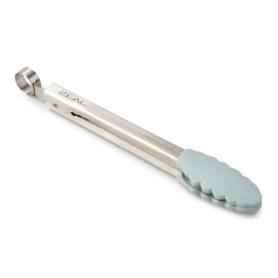 Zeal 20cm Silicone Cooks Tongs -  Duck Egg Blue