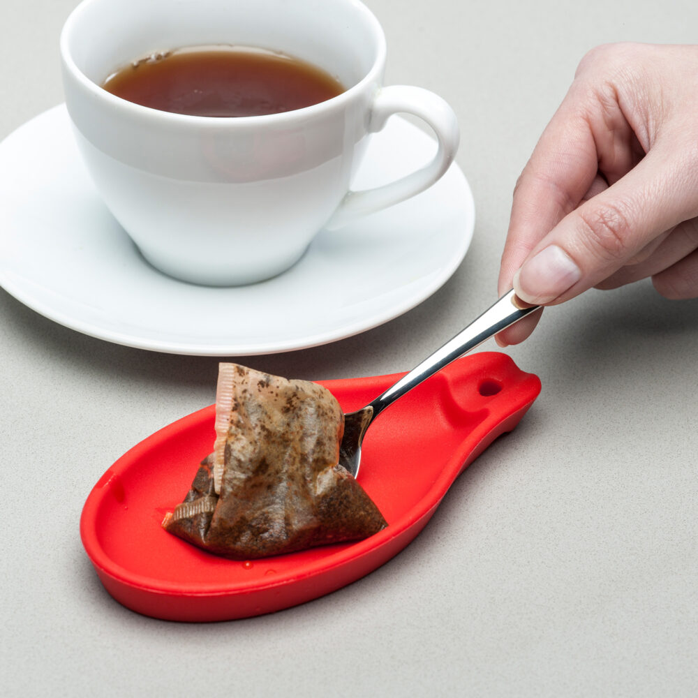 Zeal Silicone Spoon Rest - Red