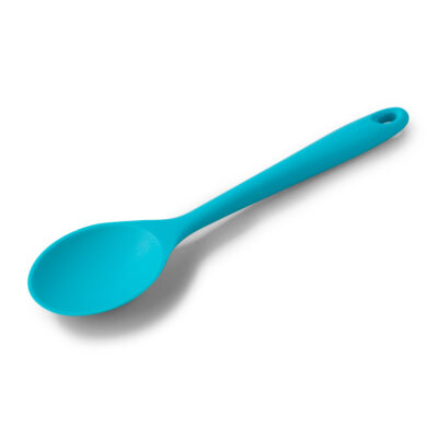 Zeal 28cm Silicone Cooks Spoon -  Aqua