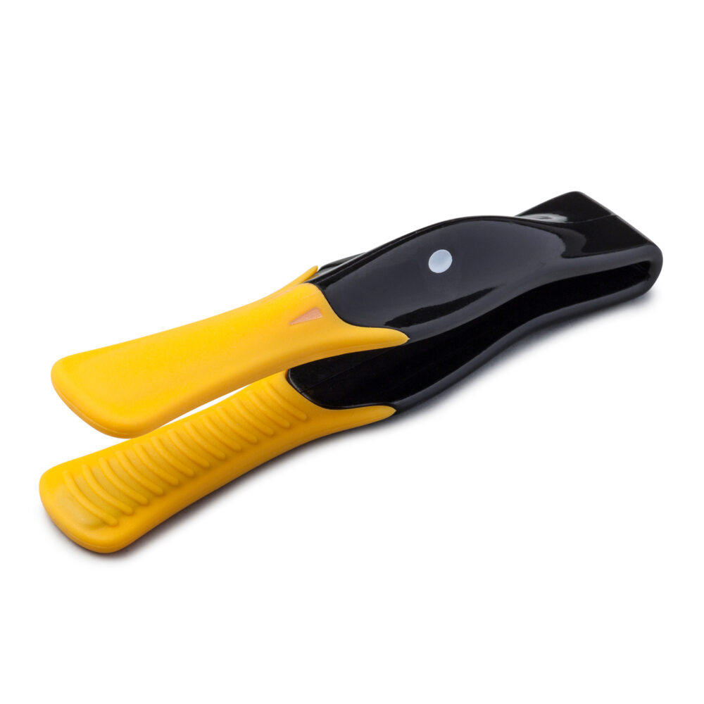 Zeal Silicone Duck Toast Tongs - Black