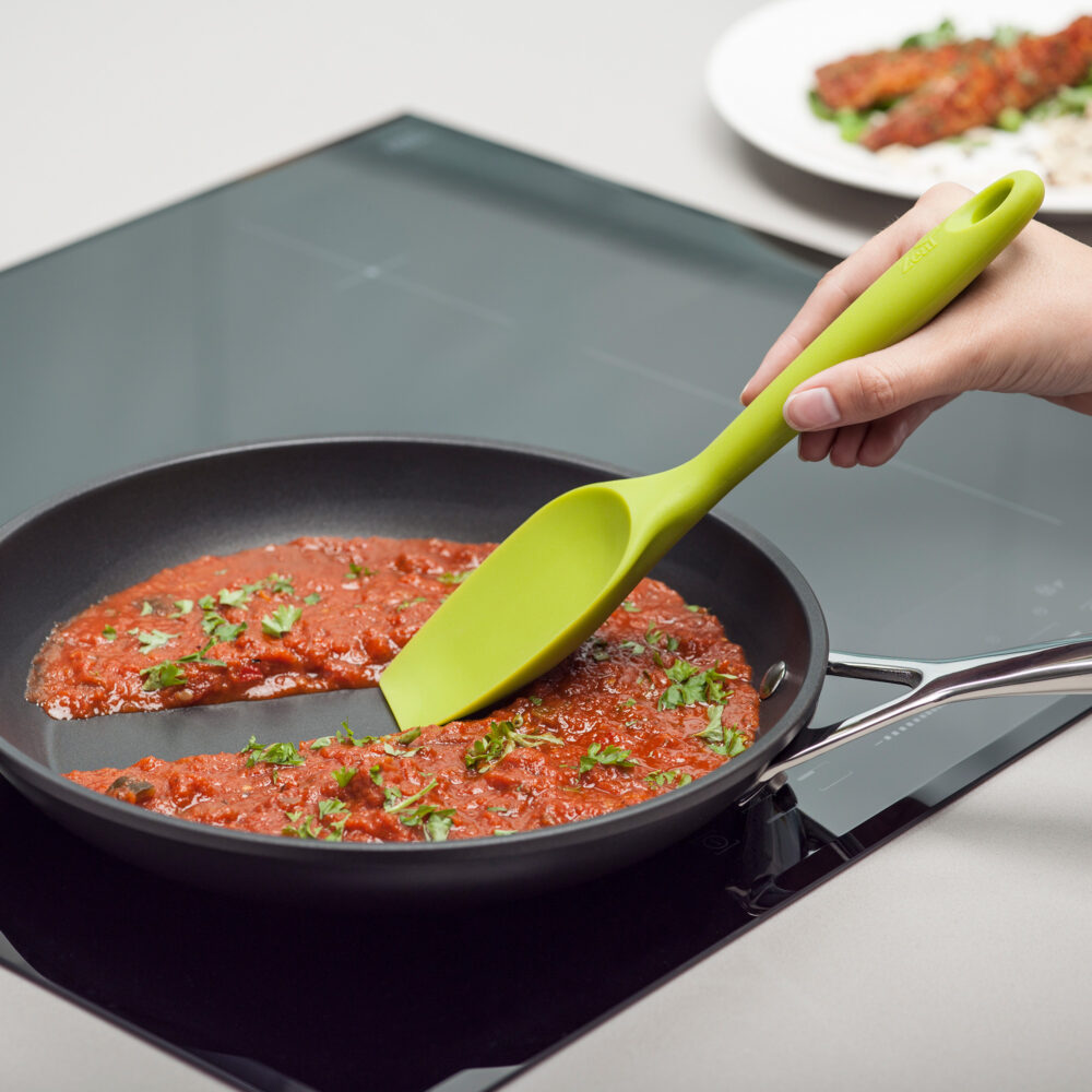 Zeal 26cm Silicone Spatula Spoon - Lime