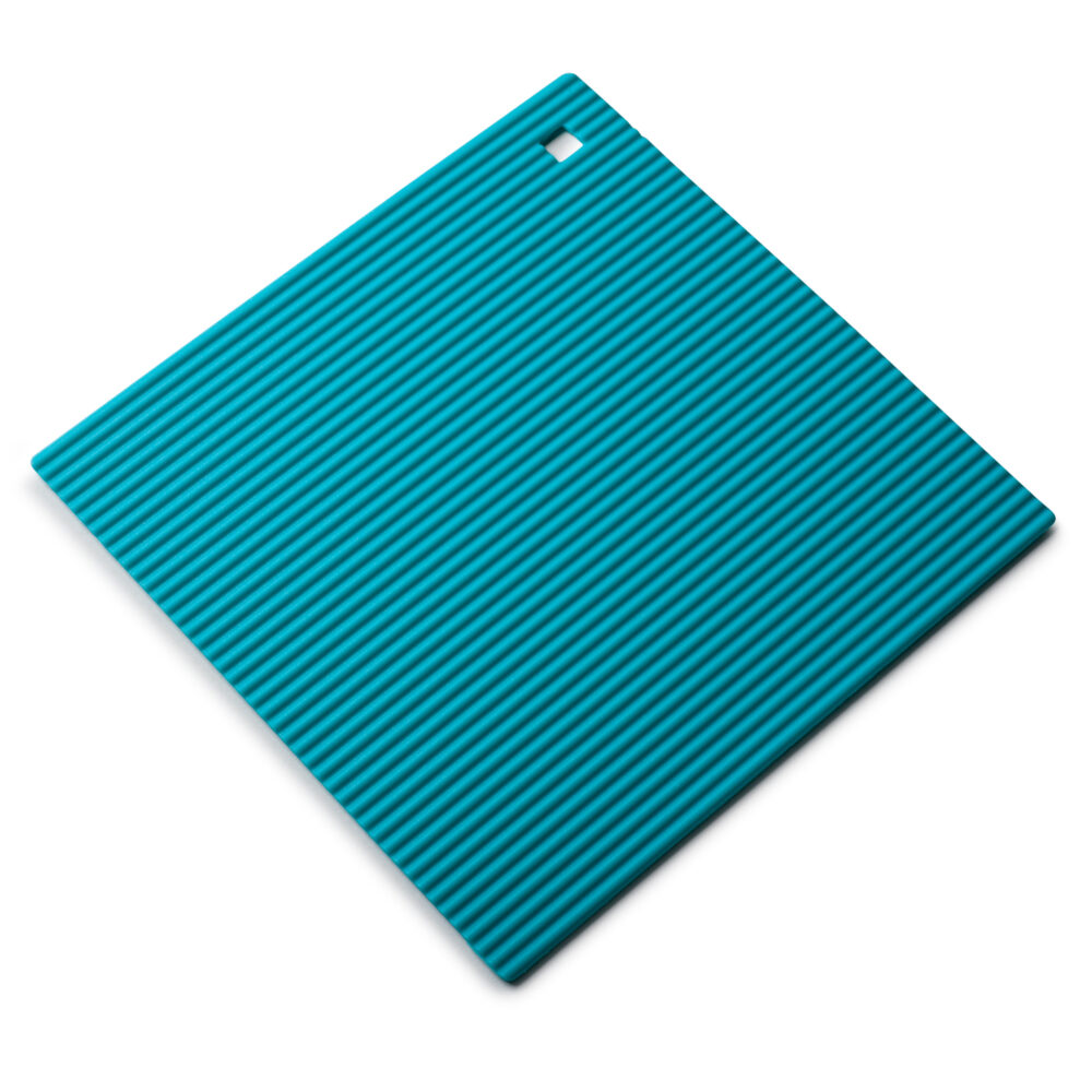 Zeal 22cm Silicone Trivet -  Aqua