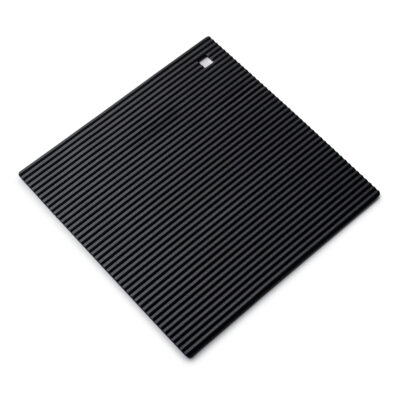 Zeal 22cm Silicone Trivet -  Black