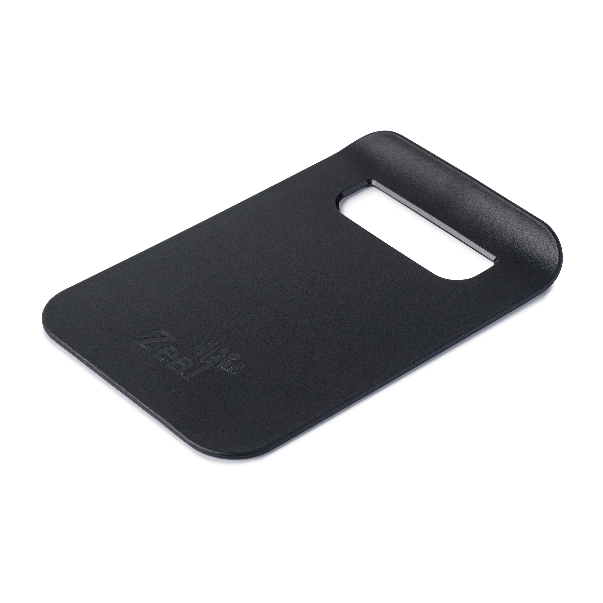 Zeal 22 x 15cm Straight to Pan Slim Chopping Board - Black