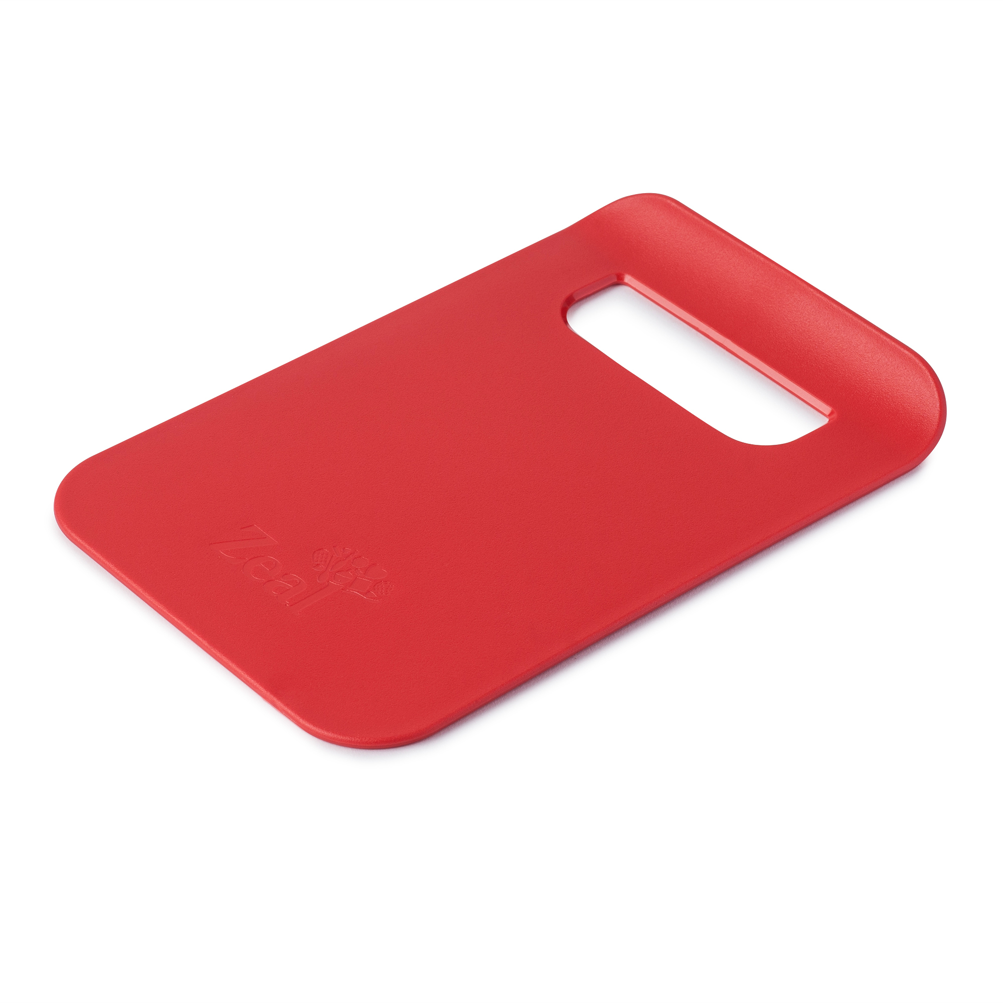 Zeal 22 x 15cm Straight to Pan Slim Chopping Board - Red