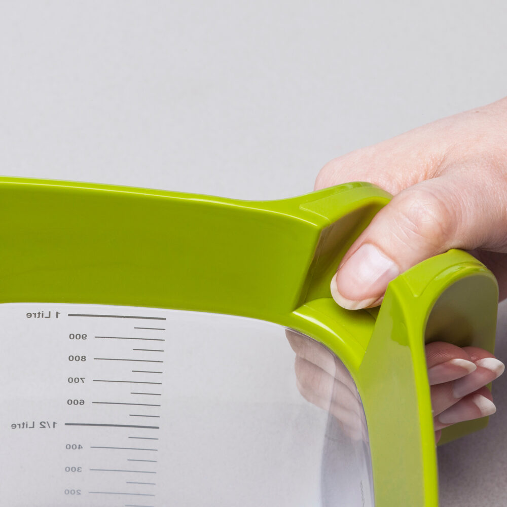 Zeal 1l Stack and Store Measuring Set - Lime