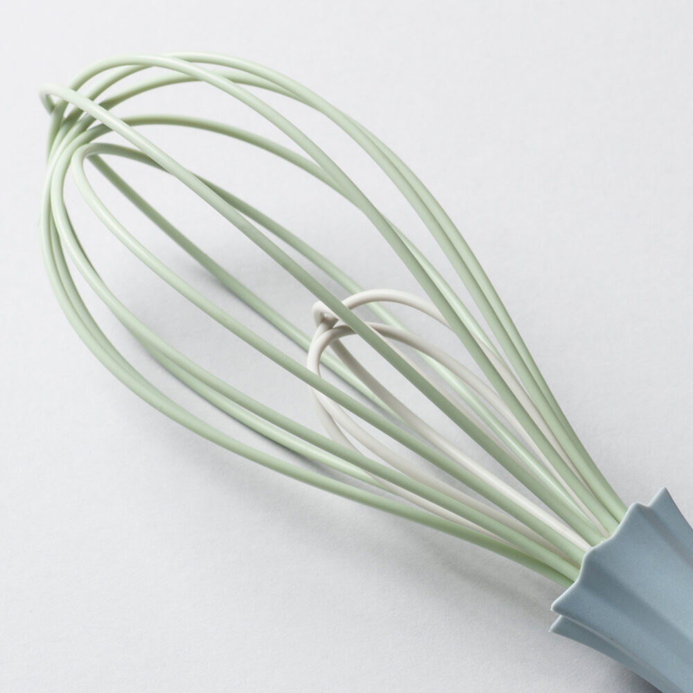 Zeal 25cm Silicone Double Balloon Whisk -  Sage Green