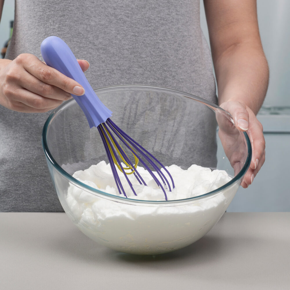 Zeal 25cm Silicone Double Balloon Whisk -  Purple