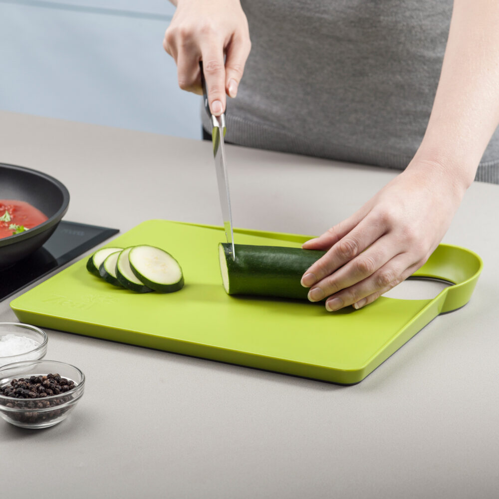 Zeal 36 x 26cm NutriBoard Chopping Board -  Lime