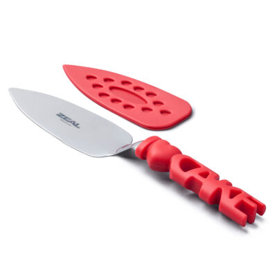 Zeal 29cm " I Heart Cake" Cake Server - Red