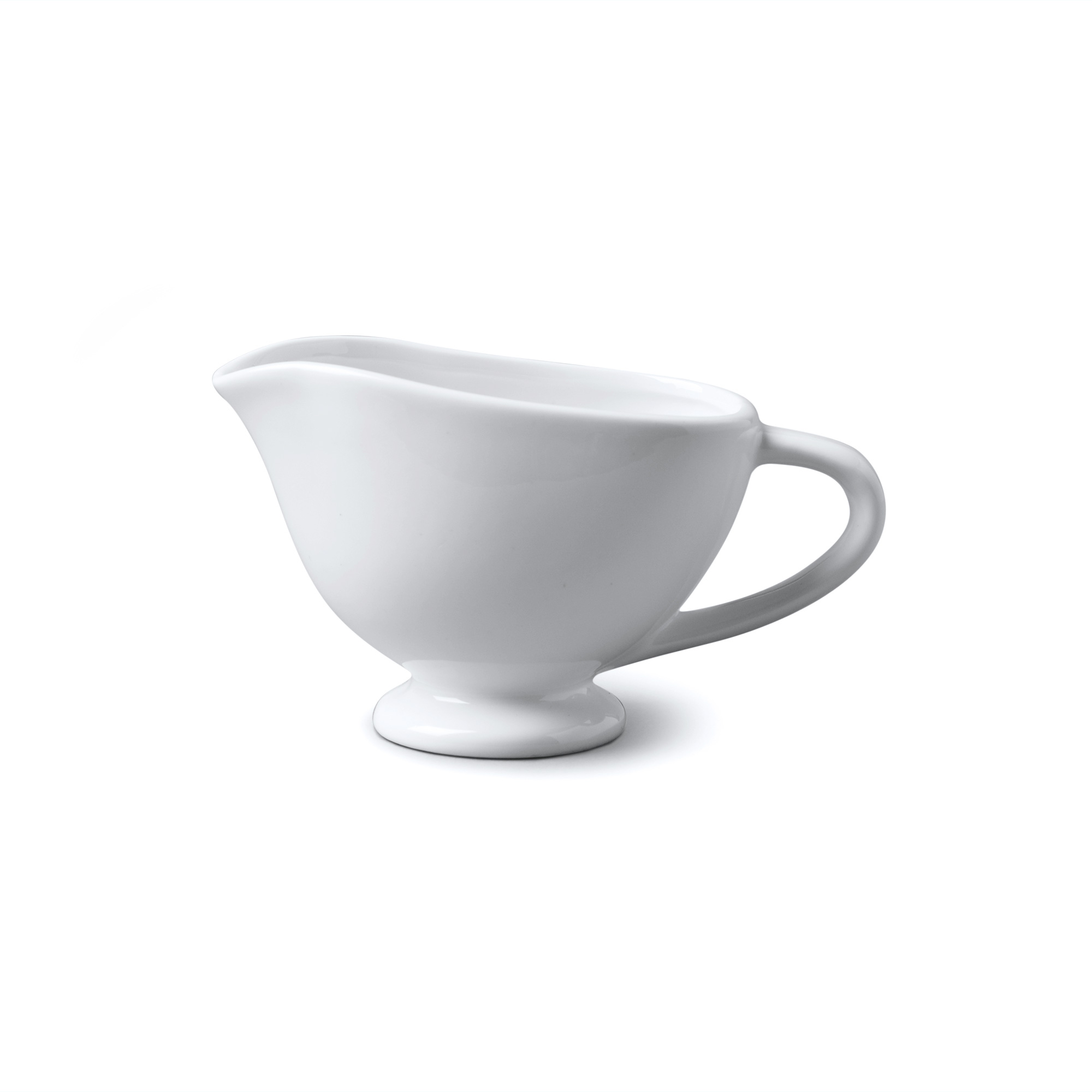 WM Bartleet & Sons 150ml Porcelain Sauce Boat - White