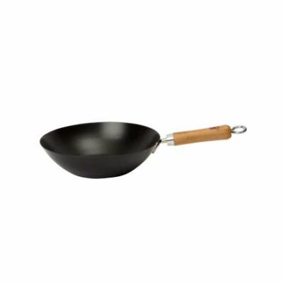 School of Wok Non-Stick Carbon Steel Wok - 10.5in/27cm