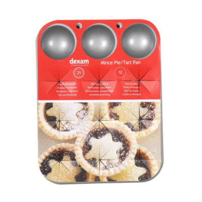 Dexam Non-Stick Mince Pie Tin - 12 Cup